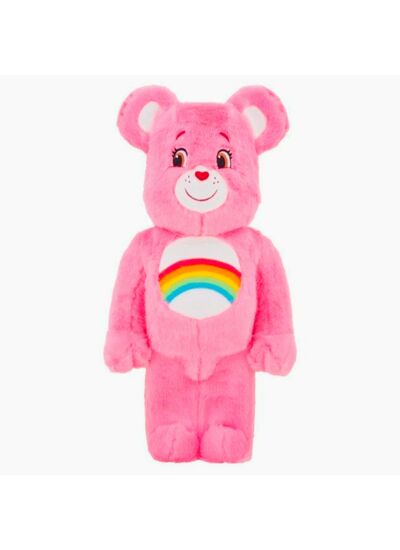 Bearbrick x Care Bears Cheer Bear Costume 400% Pink