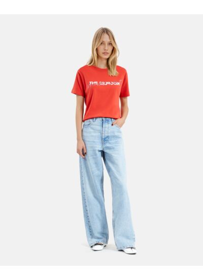 T-Shirt Manches Courtes A Strass