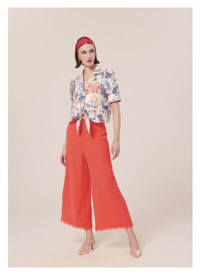 Pantalon Positive-Corail en Polyester