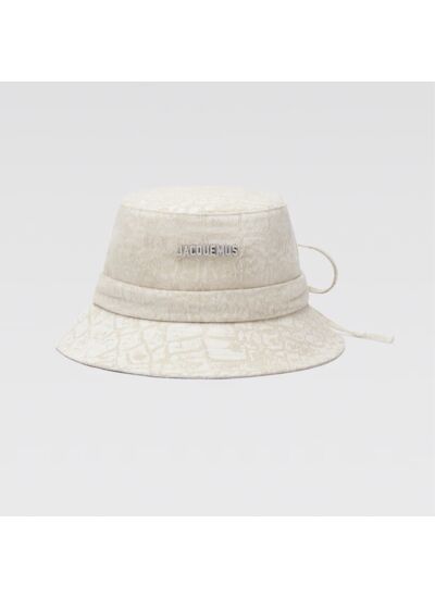 Jacquemus Bob Gadjo Croco Beige