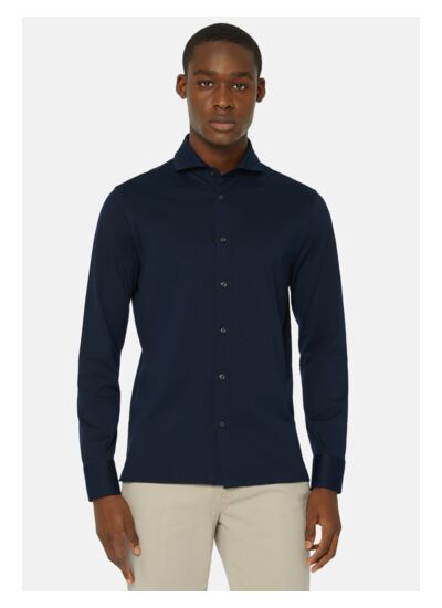 Chemise Polo En Piqué Fil D'Écosse Coupe Slim