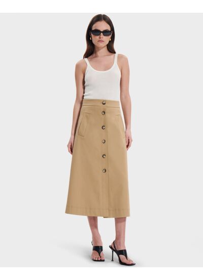 Jupe Jona Bronze en Coton