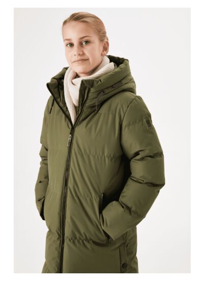Girls Coat Green