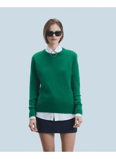 Pull Col Rond Oversize Léger