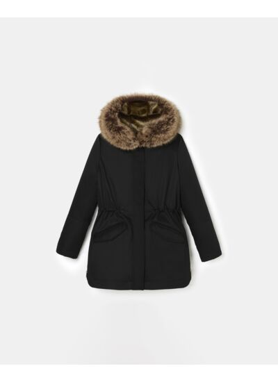 Parka Piriaf Noir en Coton