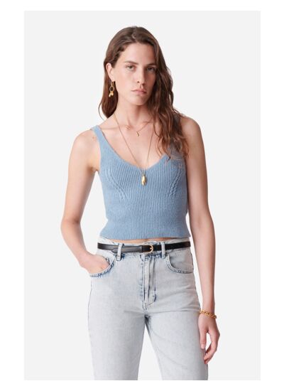 Top Brasilia En Coton Mélangé