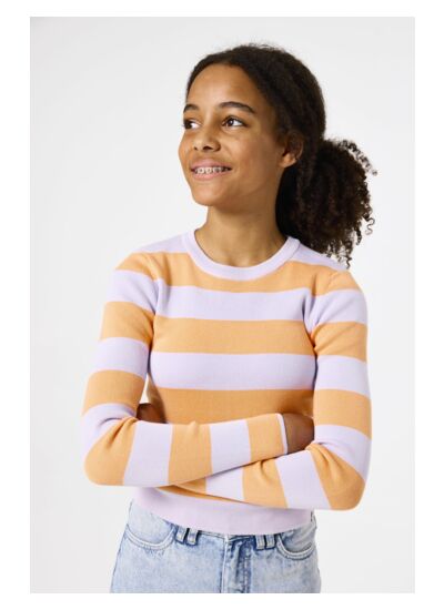 Girls Sweater Purple