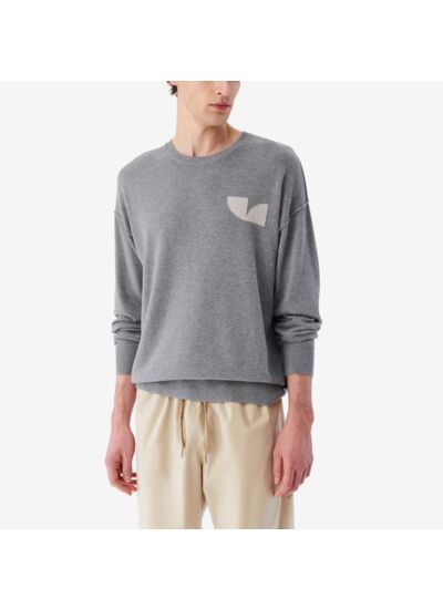 Pull Col Rond À Logo Galo