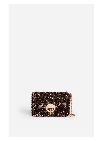 Petit Sac Moon Recouvert de sequins