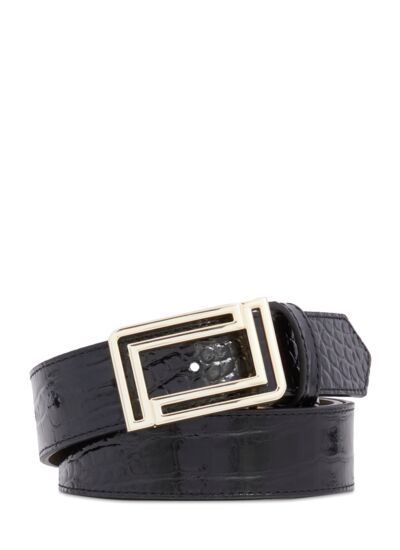 Double L - Ceinture 30 Ajust - Noir