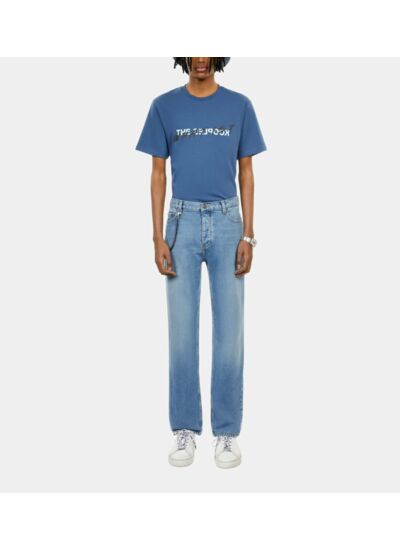 Jean Straight Bleu Homme