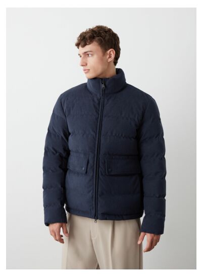 Doudoune en velours côtelé imperméable