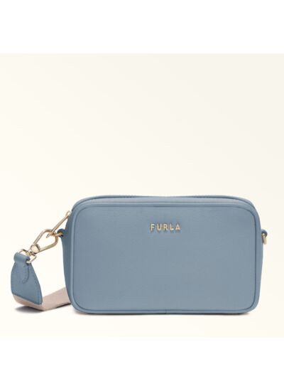 CLASSIC XL CROSSBODY POUCH 1 ZIP - VITELLO ANDROMEDA+NASTRO LOGATO TRI