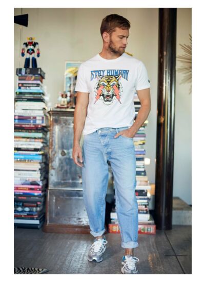 Jeans loose, large 1998, 7/8ème