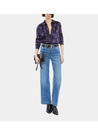 Chemise A Manches Longues Imprimee Femme