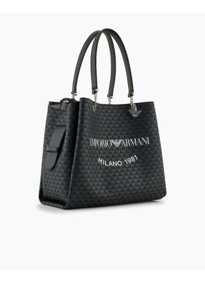 Sac shopping - nero/nero/bianco