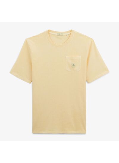 T-shirt Tim yuzu avec poche poitrine
