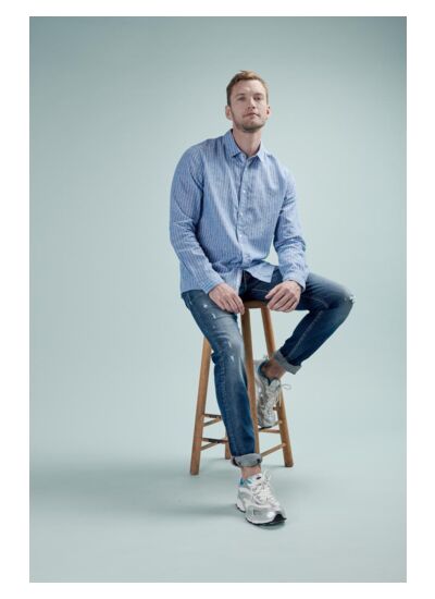 Jeans slim stretch 700/11, longueur 34