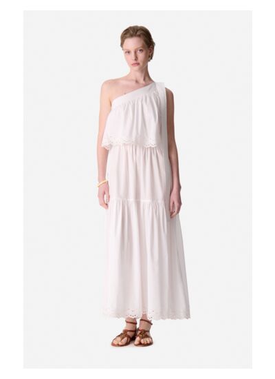 Robe Longue Cora En Coton Et Lin Mélangé