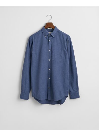 Regular Fit Flannel Melange Shirt