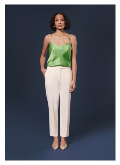 Pantalon Pascal-Ecru en Laine