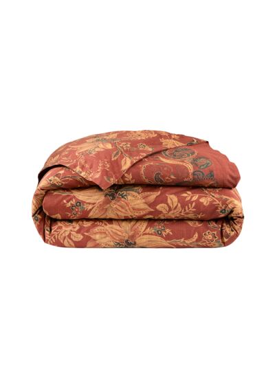 Housse de couette en satin de coton 120 fils/cm², Inez Paisley