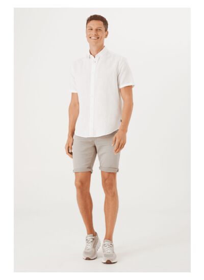 Men Shirt White