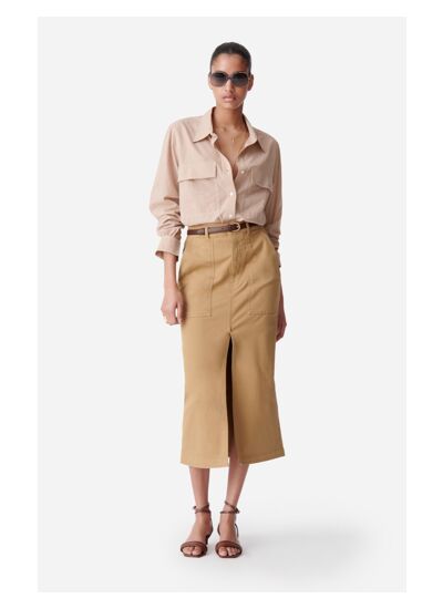 Jupe Draga En Coton Mélangé