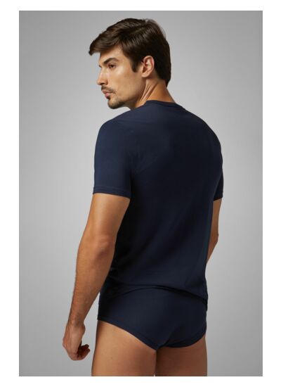 T-Shirt En Jersey De Coton Stretch