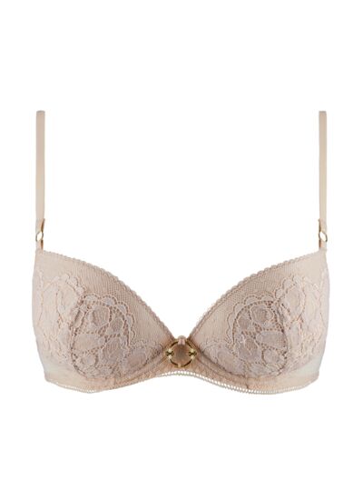 soutien-gorge Push-up coques Illusion Fauve