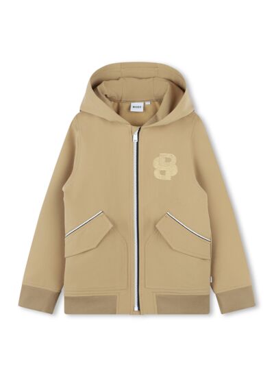 CARDIGAN A CAPUCHE