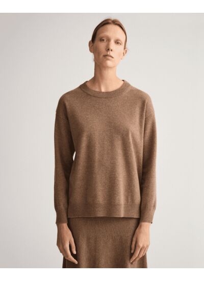 Superfine Lambswool Crew Neck Sweat