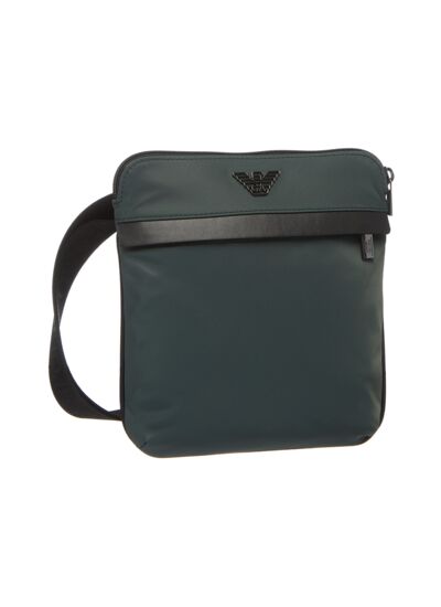 Petit messager plat aimant gris