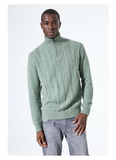 Men Sweater Green
