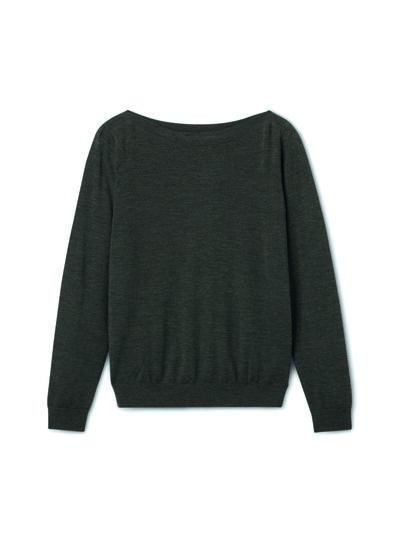 Col bateau ultrafin - Femme - KAKI OMBRE