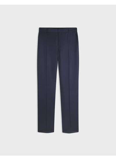 Pantalon de costume Greyson en toile de laine marine