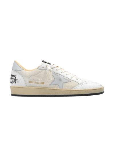 Golden Goose Ball Star Cream Grey
