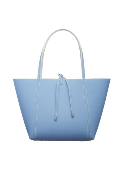 T-shirt réversible femme blue river/journal