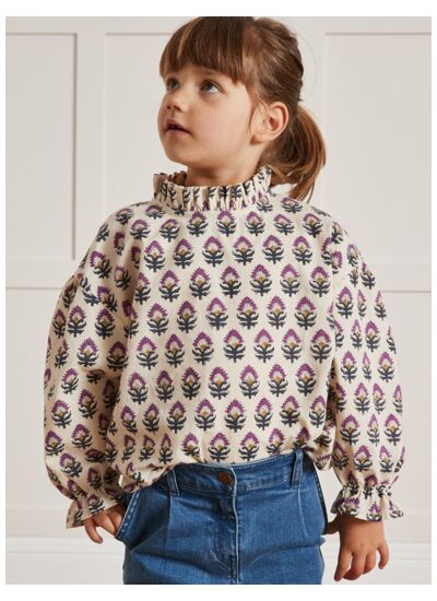CHEMISE WOODBLOCK