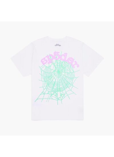 Sp5der T-shirt OG Web Blanc