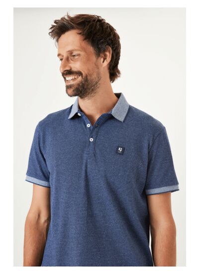 Men Polo Blue