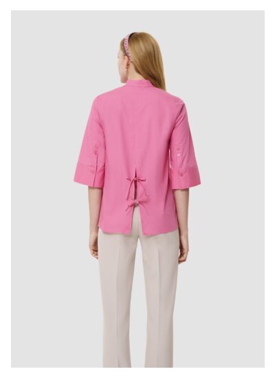 Chemise Clem-rose en popeline