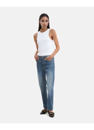 Jean Slim Bleu Femme