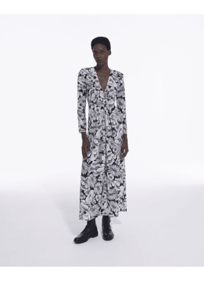 Robe Longue En Romantic Garden