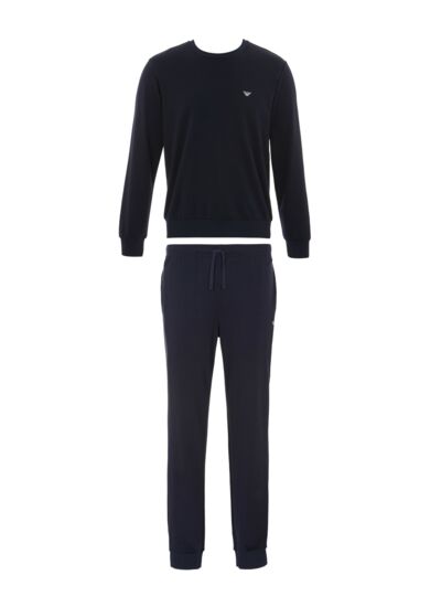 Pyjamas en maille pour homme - marine
