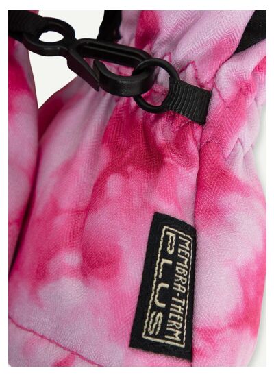 Moufles de ski unisexe tie-dye