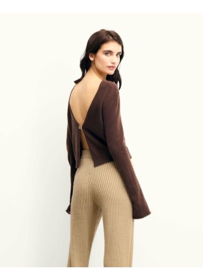 Top Manches Longues Dos Nu