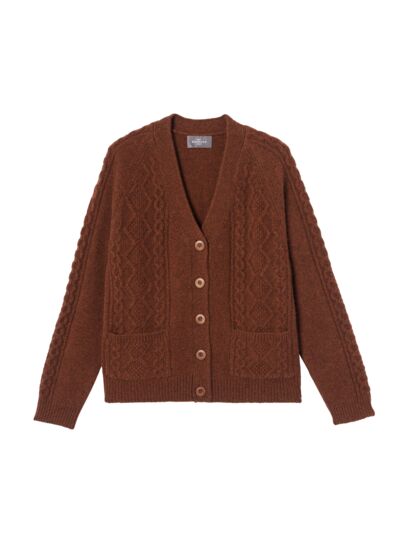 Gilet à torsades - Femme - ORME