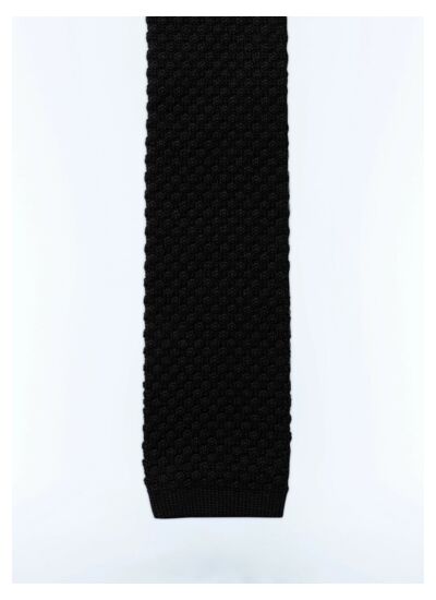 Cravate en tricot de laine
