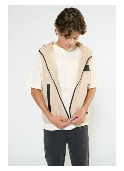 Doudoune sans manches à capuche IRONBO